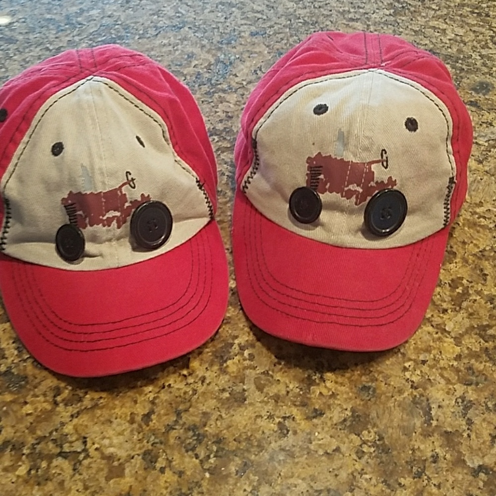 Lot of Tractor Hats- Toddler